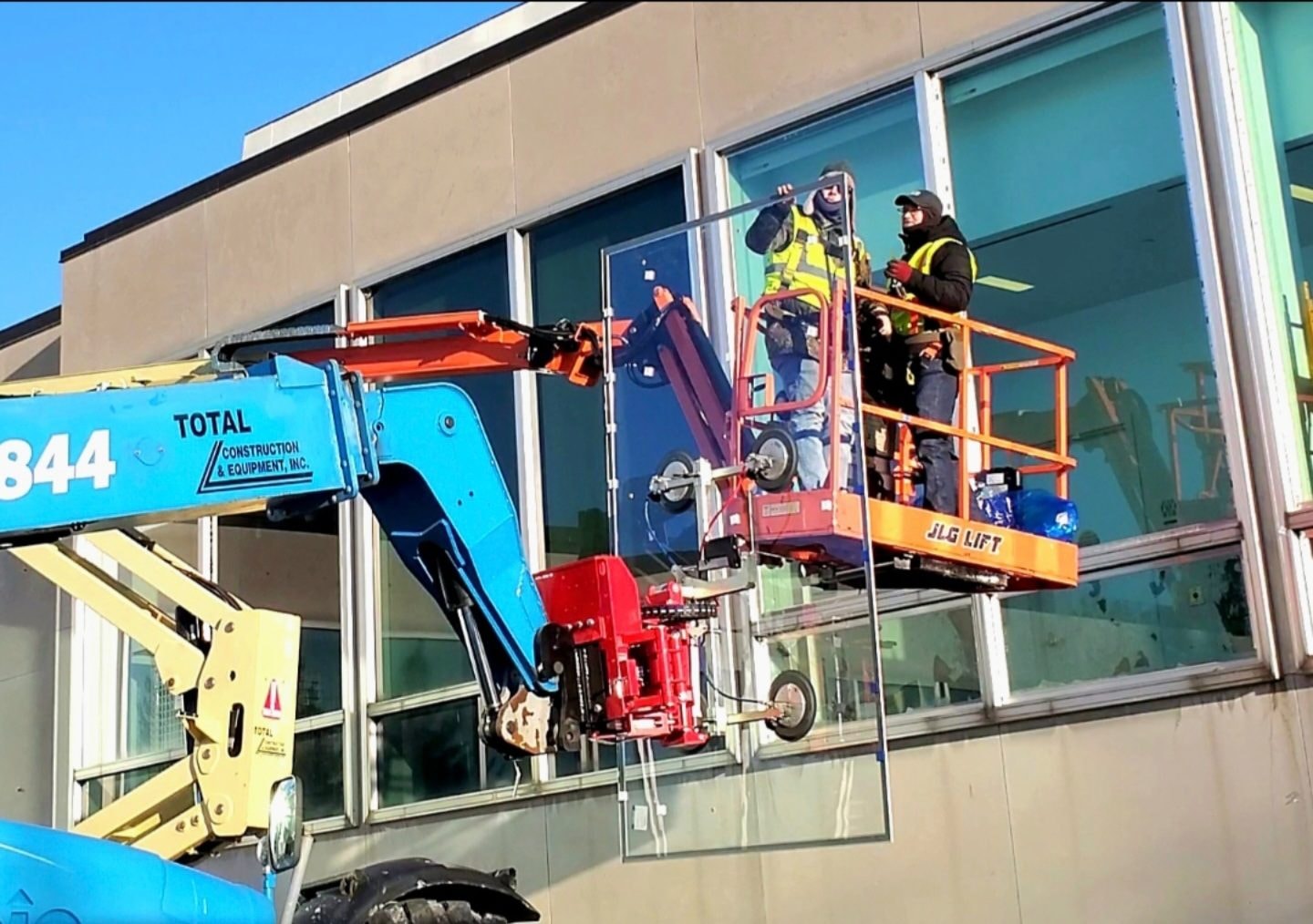 Curtain Wall Installation