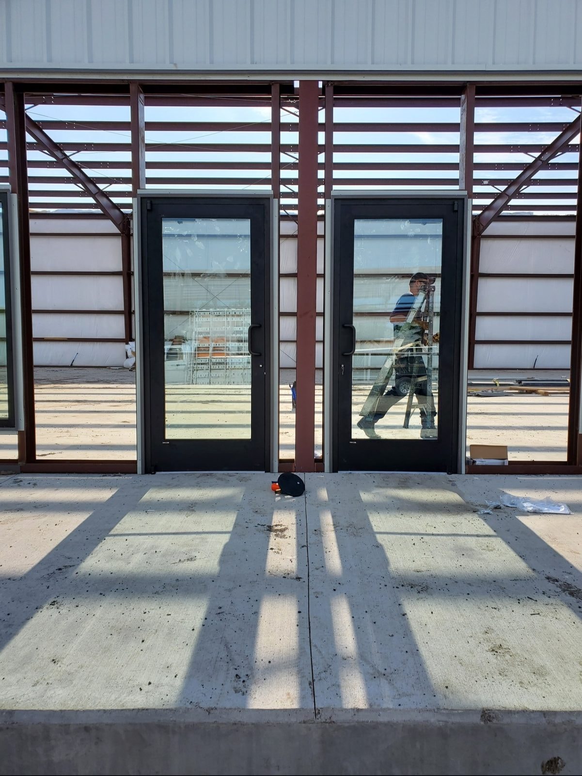 Steel Frame Entrance Doors
