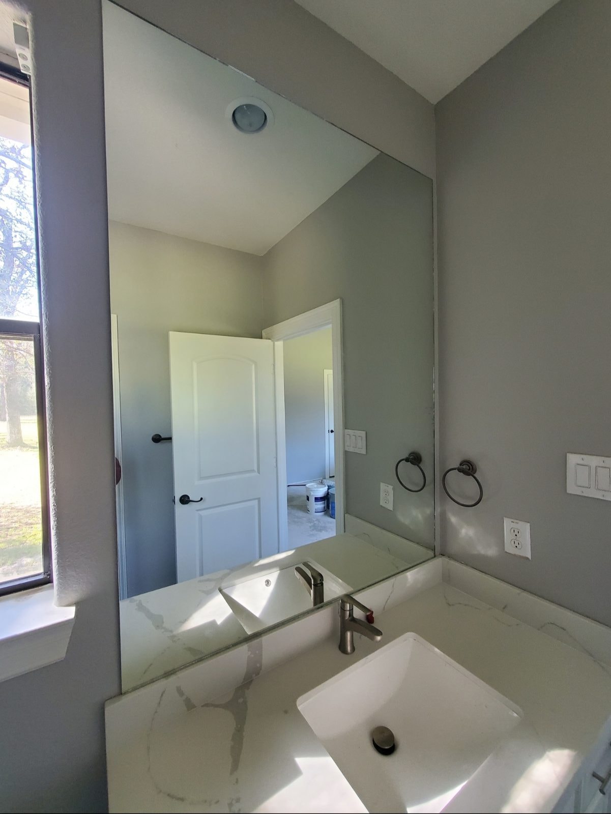Vanity Mirror Install
